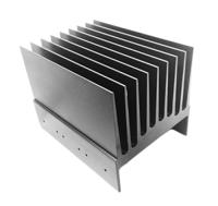 692-5100 RS PRO Heatsink, Universal Rectangular Alu, 0.75K/W, 100 x 114.3 x 114.3mm