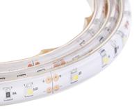 855-5937 RS PRO 12V White LED Strip Light, 4000 → 4500K Colour Temp, 1m Length