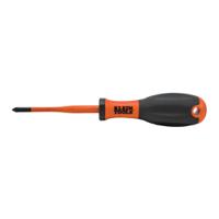 32258ins Klein Tools Phillips Insulated Screwdriver, PH1 Tip, 80 mm Blade, VDE/1000V, 180 mm Overall