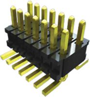 ftr-110-03-g-d Samtec FTR Series Vertical Surface Pin Header, 20 Contact(s), 1.27 mm Pitch, 2 Row, Unshrouded