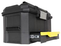 1-70-316 Stanley One Touch 1 drawer  Tool Box, 481 x 279 x 481mm