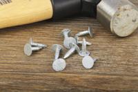 170-1644 RS PRO Galvanised Nails; 13mm x 3mm; 500g Bag