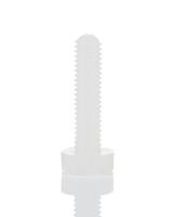 232-6930 RS PRO Slot M3  Cheese Head Nylon Machine Screws DIN 84 x 6.0mm