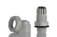 822-9739 RS PRO Grey Nylon Cable Gland, M12 Thread, 3mm min., 6.5mm max., IP68