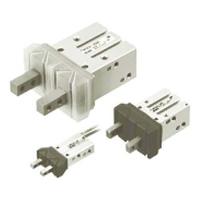 mhzj2-10d SMC 2 Finger Double Action Pneumatic Gripper, MHZJ2-10D, Parallel Gripping Type