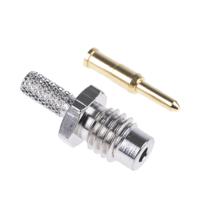 j01000a1294 Telegartner, Plug Cable Mount BNC Connector, 50Ω, Crimp Termination, Straight Body