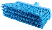 29153 Vikan Broom, Blue With PET Bristles for Food Industry, Wet Floors