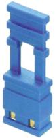 m7683-05 HARWIN Jumper Female Straight Blue Closed Top, Handle Pull 2 Way 1 Row 2.54mm Pitch