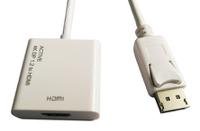 12033160-10 Roline AV Adapter, Male DisplayPort to Female HDMI
