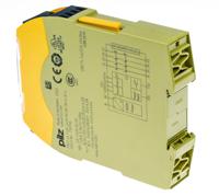 750156 Pilz PNOZsigma PNOZ s6.1 1 Auxiliary Contacts Safety Relay 48 → 240V ac/dc, Dual-Channel 3 Safety Contacts