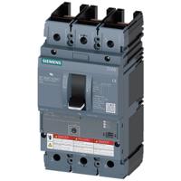 3va6110-1ms31-0aa0 Siemens, SENTRON MCCB Molded Case Circuit Breaker 3P 100A, Breaking Capacity 2.5 kA, Fixed Mount