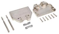 8655mh2511lf Amphenol FCI 8655MH Series Die Cast Zinc D-sub Connector Backshell, 25 Way, Strain Relief