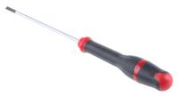 at3x100 Facom Slotted  Screwdriver, 3 mm Tip, 100 mm Blade, 203 mm Overall