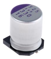 16svp330m Panasonic 330μF Surface Mount Polymer Capacitor, 16V dc
