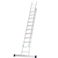 285-124 RS PRO 11 Step Aluminium Extension Ladder, 5000mm Open Length