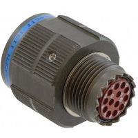 d3899926wd18pn Amphenol Limited, D38999 18 Way Plug-In MIL Spec Circular Connector PlugGreen, Pin Contacts,Shell Size 15, Threaded,