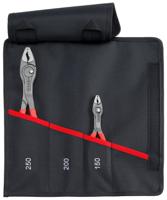 00-19-61-v02 Knipex TwinGrip 2-Piece Gripping Pliers, 330 mm Overall, Pointed, Straight Tip