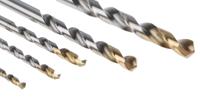 a08910 Dormer 5-Piece Twist Drill Bit Set for Multi-Material, 10mm Max, 4mm Min, HSS Bits