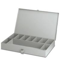 1204041 Phoenix Contact 10 Cell Compartment Box, 48mm x 357mm x 48mm