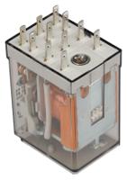 553380240000 Finder Plug In Relay, 24V ac Coil, 10A Switching Current, 3PDT, 3PDT