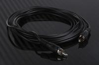742-4305 RS PRO Male RCA to Male RCA Aux Cable, Black, 5m