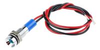 722-7779 RS PRO Blue Panel Mount Indicator, 24V dc, 6mm Mounting Hole Size, Lead Wires Termination, IP67