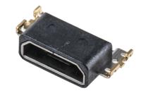 zx62wrd-b-5pc Hirose Right Angle, SMT, Socket Type B 2.0 USB Connector
