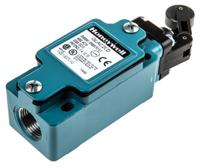 glac20d Honeywell GLA Series Roller Lever Limit Switch, 2NO/2NC, IP67, DPDT, Die Cast Zinc Housing, 600V ac Max, 6A Max