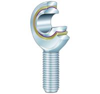 gakr16-pw INA M16 Male Steel Rod End, 38600mm Bore, 87mm Long, Metric Thread Standard