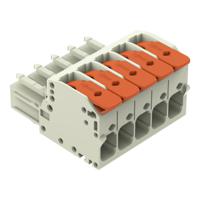 831-1105 WAGO 831 Series Female Connector for Use with Male Connector, 41A, CSA