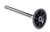 a095002 Nu-Tech Engineering M20 PA Reinforced Nylon Adjustable Foot, 2000kg Static Load Capacity 10° Tilt Angle