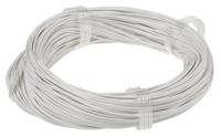 47105 Lapp ÖLFLEX HEAT Series White 0.25 mm² Hook Up Wire, 24 AWG, 19/0.25 mm, 100m, Silicone Insulation,