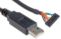 ttl-232r-3v3-2mm FTDI Chip TTL-232R-3V3-2MM TTL to USB Serial Converter Cable for use with FTDI VDRIVE2 Or VMUSIC2 Modules, Devices With