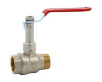 616003 Sferaco Nickel Plated Brass Ball Valve, Ball Valve, Threaded, BSP 3/8in, 30bar Operating Pressure