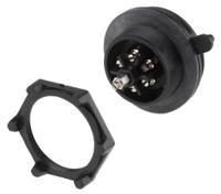 px0744s Bulgin Circular Connector, 7 Contacts, Panel, Standard Connector, Socket, Female, IP68, Standard Buccaneer Series