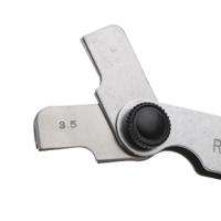 683-0759 RS PRO Radius Gauge Set Metric 16 Blades 0.25mm 0.75mm to 13mm