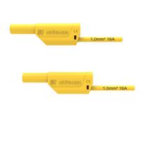 rs-vsfk-8500-1-100-ge Schutzinger Test lead, 16A, 1kV, Yellow, 100cm Lead Length