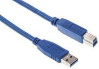 692903100000 Wurth Elektronik USB 3.0, Male USB A to Male USB B, 1m