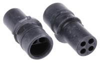 120-8552-002 ITT Cannon Circular Connector, 4 Contacts, Cable, Standard Connector, Plug, Male, IP67, Sure Seal Series