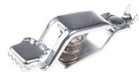 205-405 RS PRO Crocodile Clip Crocodile Clip Connection, Zinc-Plated Steel Contact, 40A, Silver