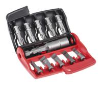 e110pb Facom Driver Bit Set 10 Pieces, Phillips, Pozidriv, Slotted