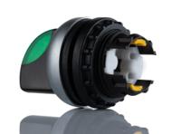216837-m22-wlk3-g Eaton RMQ Titan Series 3 Position Selector Switch Head, 23mm Cutout, Green Handle