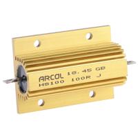 hs100-100r-j Arcol, 100Ω 100W Wire Wound Chassis Mount Resistor HS100 100R J ±5%