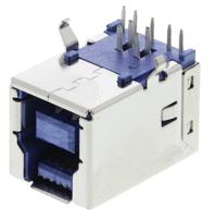 692221030100 Wurth Elektronik Right Angle, PCB Mount, Socket Type B 3.0 USB Connector