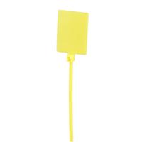 plf1ma-c4y Panduit Cable Tie Assemblies, Premium Cable Tie, 130mm x 2.5 mm, Yellow Nylon, Pk-100