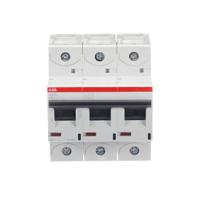 2ccs893001r0634-s803n-c63 ABB High Performance S800N MCB, 3P, 63A Curve C, 400V AC, 36 kA Breaking Capacity