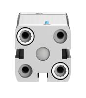 adn-20-40-a-p-a Festo Pneumatic Cylinder - 536240 20 mm Bore, 40 mm ADN Series, Double Acting Acting