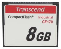 ts8gcf170 Transcend CF170 CompactFlash Industrial 8 GB MLC Compact Flash Card