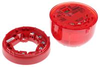 psc-0002 Klaxon Sonos Series Red Sounder Beacon, 17 → 60 V dc, Wall Mount, 106dB at 1 Metre