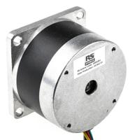 180-5281 RS PRO Hybrid Stepper Motor, 12 V, 1.8°, 56.4 x 56.4mm Frame, 6.35mm Shaft